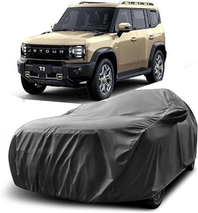 TORONTO Car Body Cover for Jetour T2 – All-Weather Protection, Waterproof, UV-Resistant, Dustproof & Windproof – Custom Fit for Outdoor & Indoor Use Car cover - Image 1